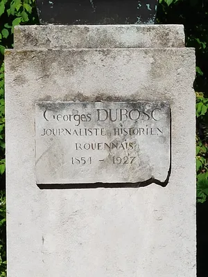 Buste de Georges Dubosc à Rouen