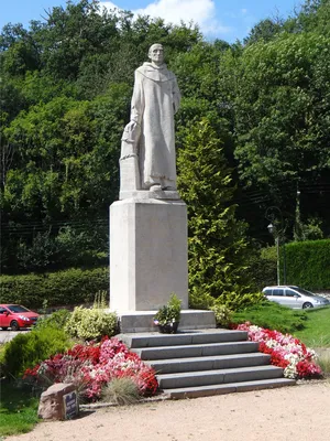 Statue de Lucien Bunel à Barentin