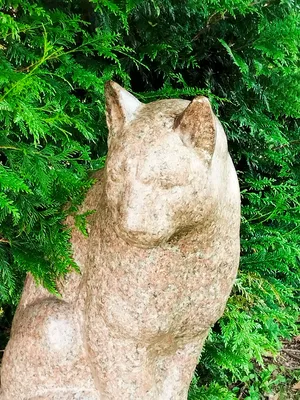 Statue de puma à Barentin