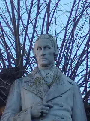 Statue de Joseph Locke à Barentin