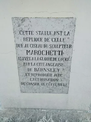 Statue de Joseph Locke à Barentin