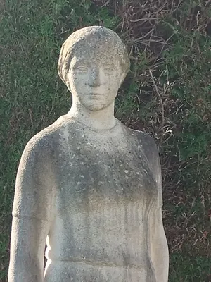 Statue Joueuse de tennis à Barentin