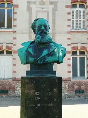 Buste d'Auguste Badin à Barentin