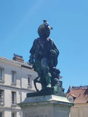 Statue d'Abraham Duquesne à Dieppe