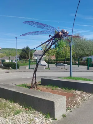 Insecte en métal de Blangy-sur-Bresle
