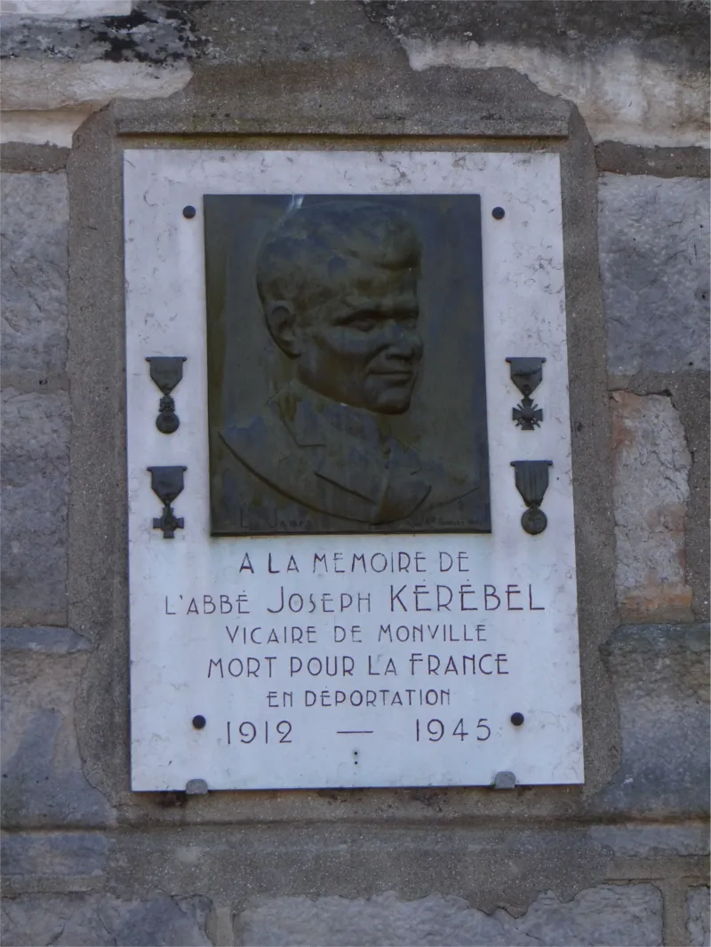 Plaque abbé Joseph Kérébel