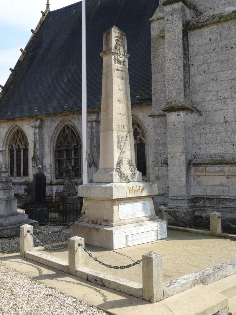 Monument aux morts de Villequier