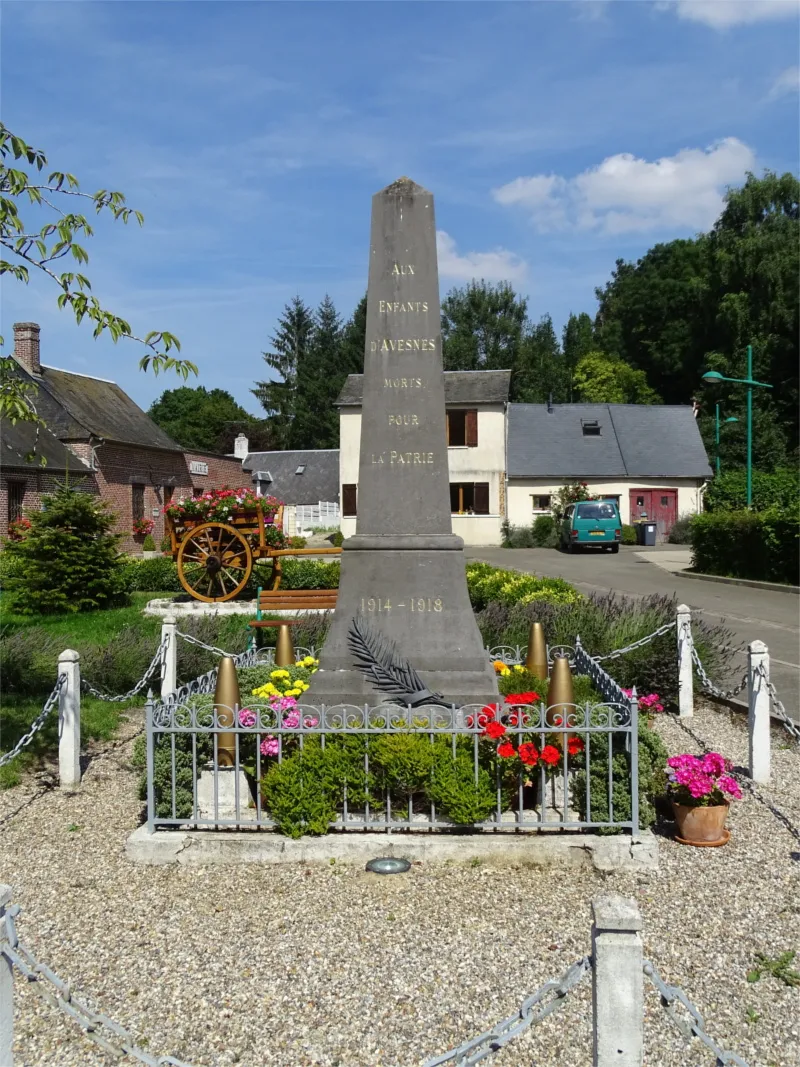 Monument aux morts d'Avesnes-en-Bray