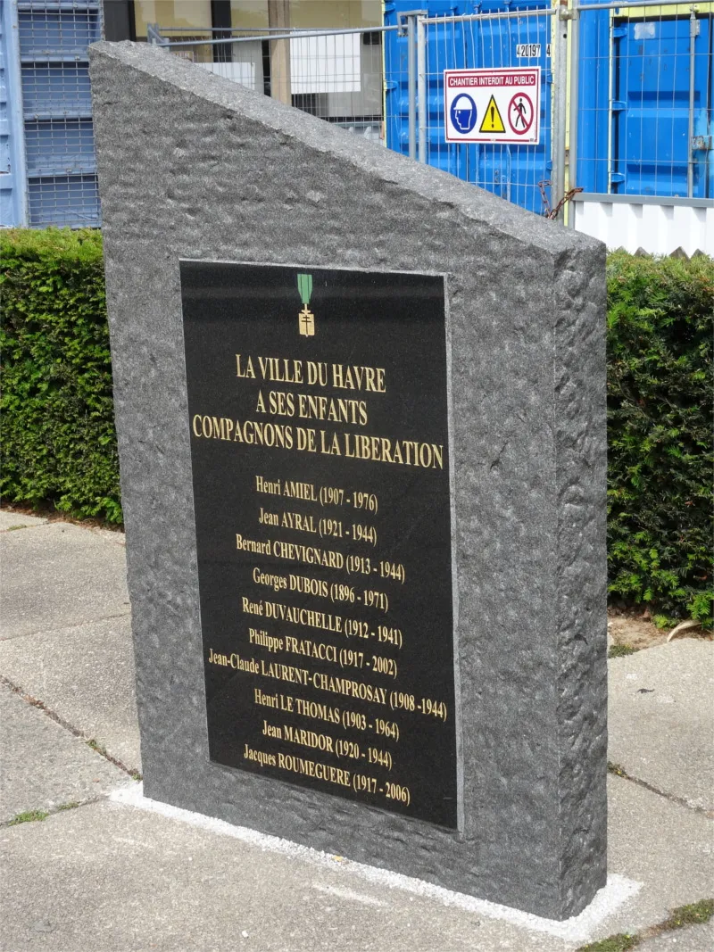 Monument aux Compagnons de la Libération du Havre