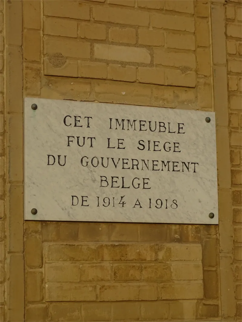 Siège du Gouvernement Belge 14-18 à Sainte-Adresse