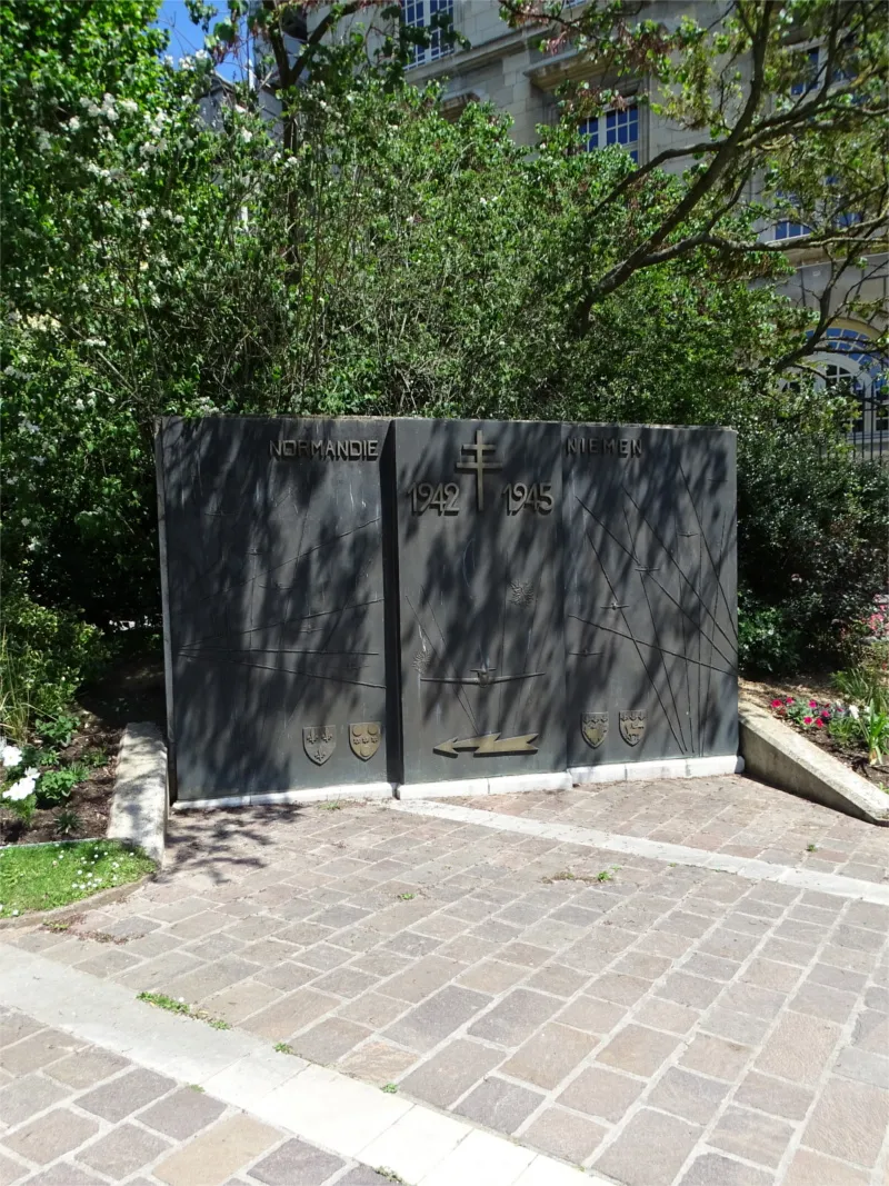 Monument Escadrille Normandie-Niemen à Rouen