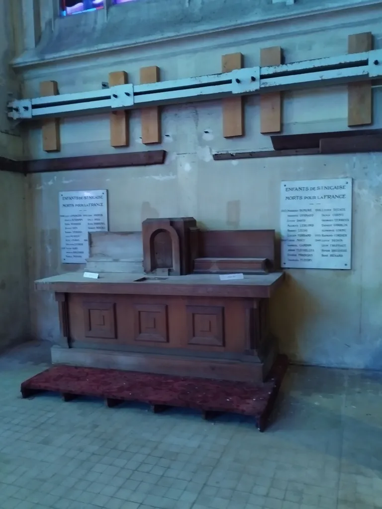 Plaque aux Morts de l'Église Saint-Nicaise à Rouen