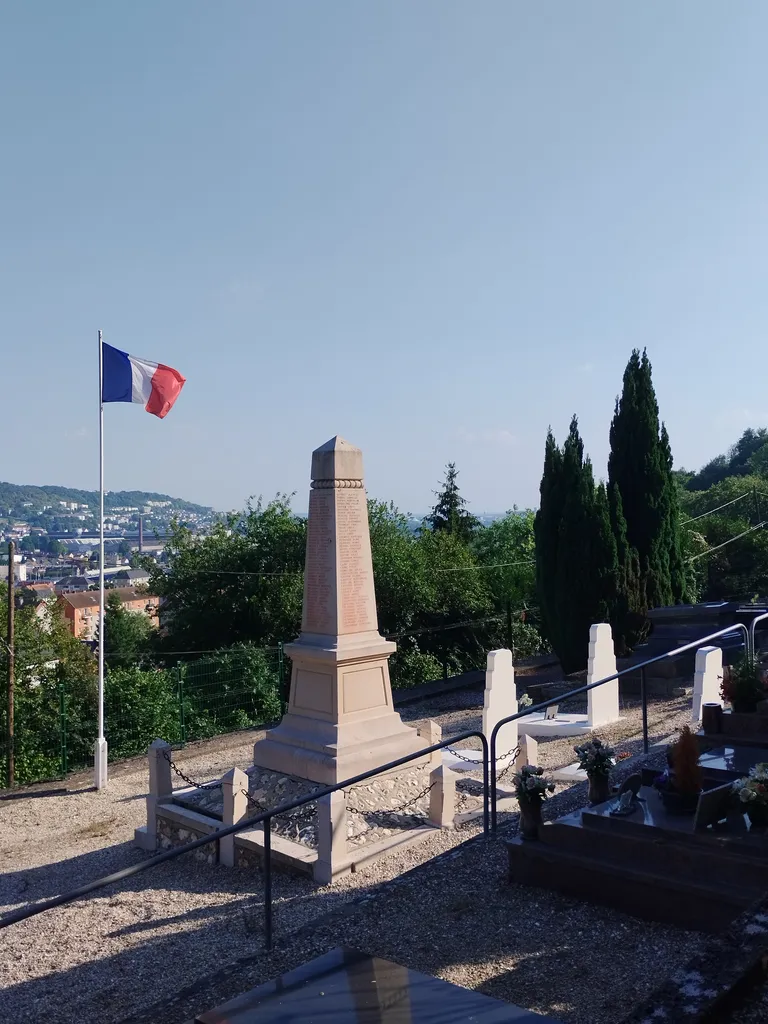 Monument aux Morts du cimetière à Maromme