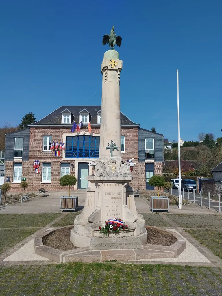 Monument aux Morts de Fontaine-le-Bourg