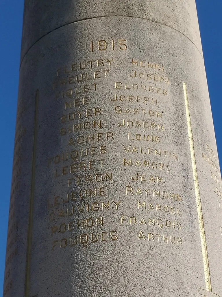 Monument aux Morts de Fontaine-le-Bourg