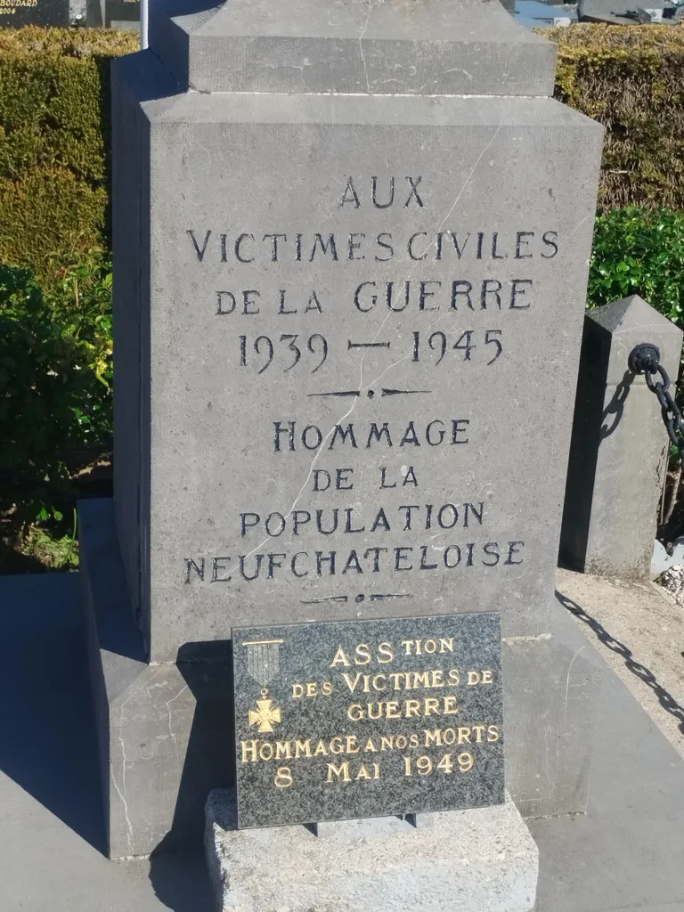 Monument aux Morts 39-45 de Neufchâtel-en-Bray
