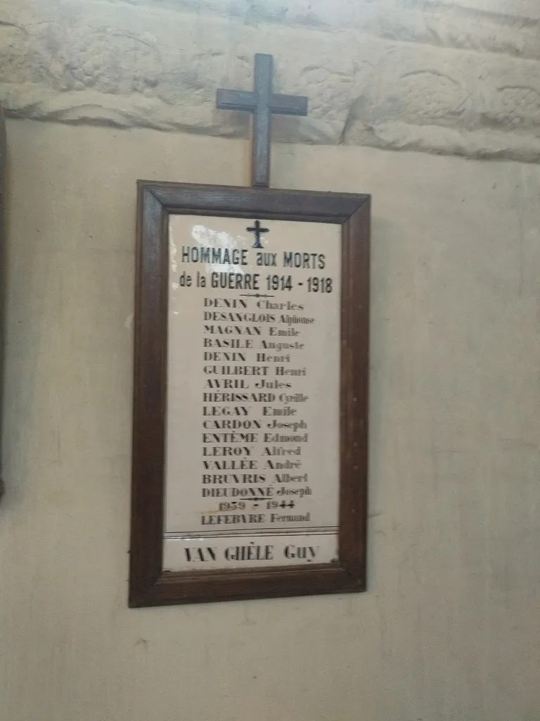Plaques aux Morts de Saint-Léger-aux-Bois