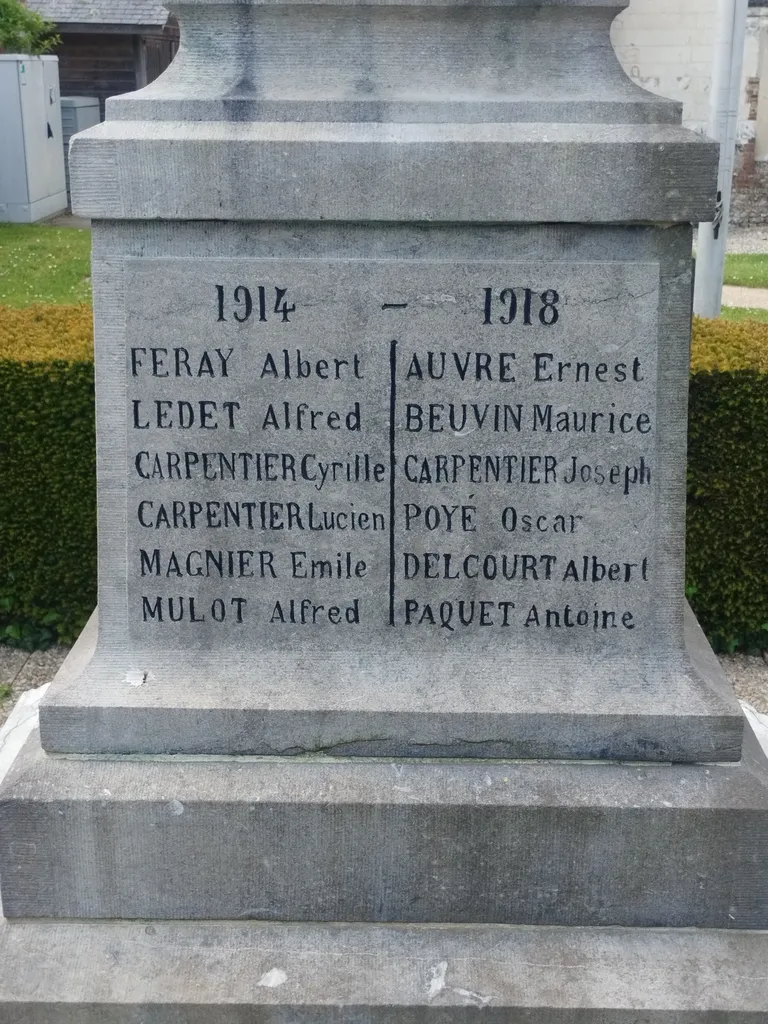 Monument aux Morts de Fallencourt