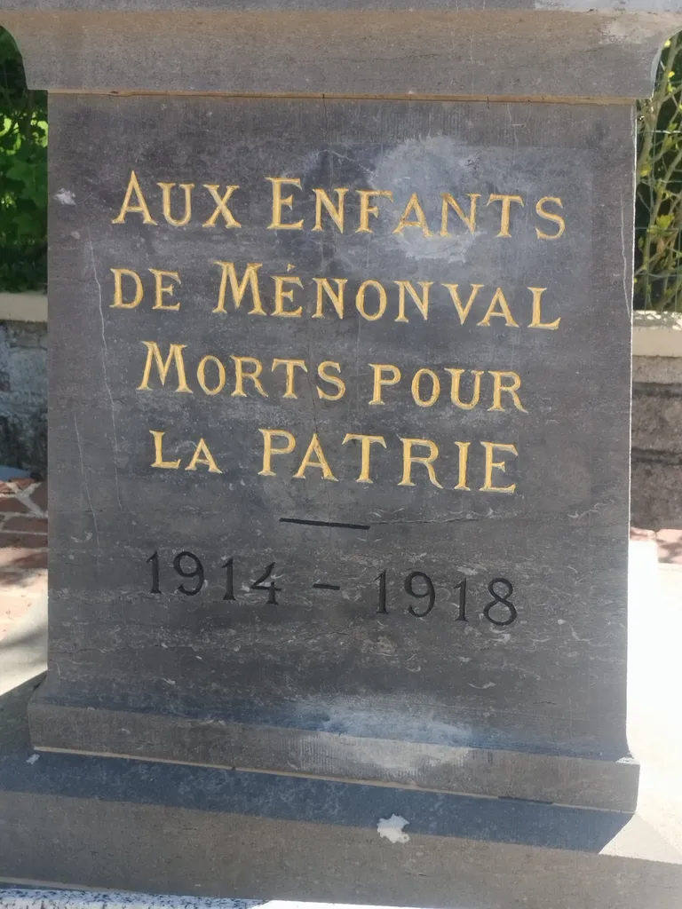 Monument aux Morts de Ménonval