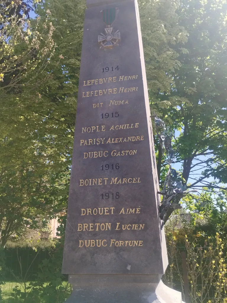 Monument aux Morts de Ménonval