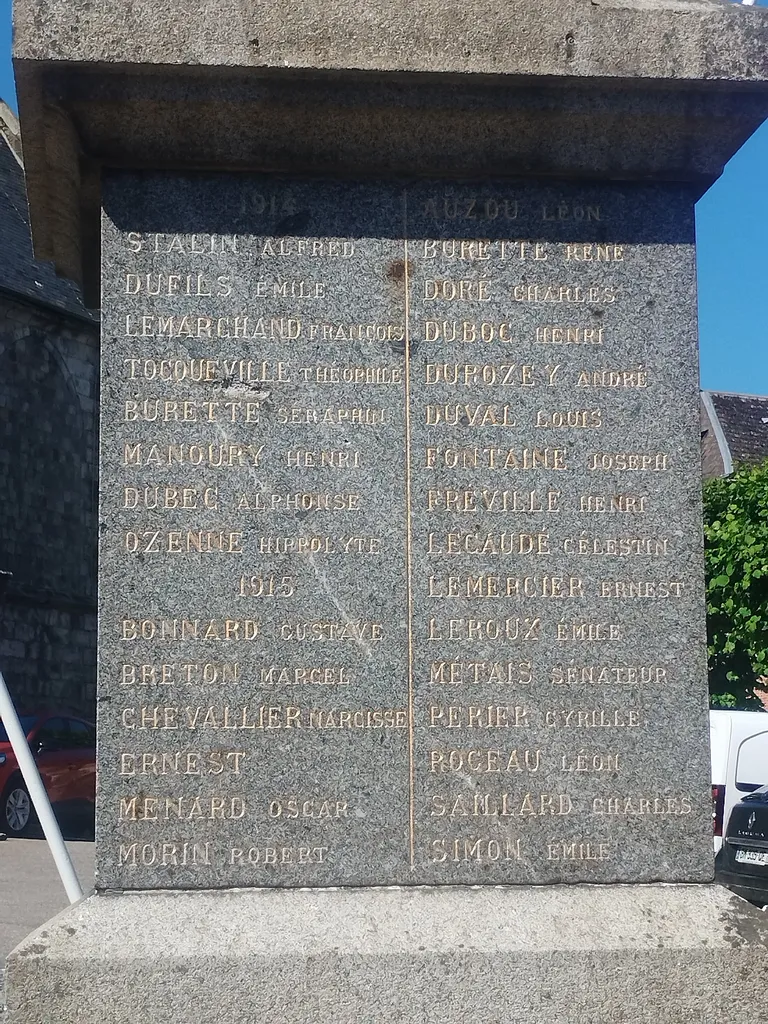 Monument aux Morts de Doudeville