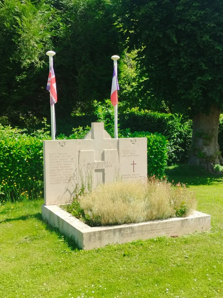 Monument 10 juin 1940 au Hanouard