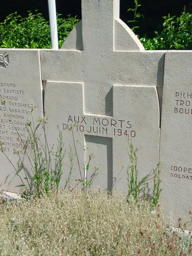 Monument 10 juin 1940 au Hanouard