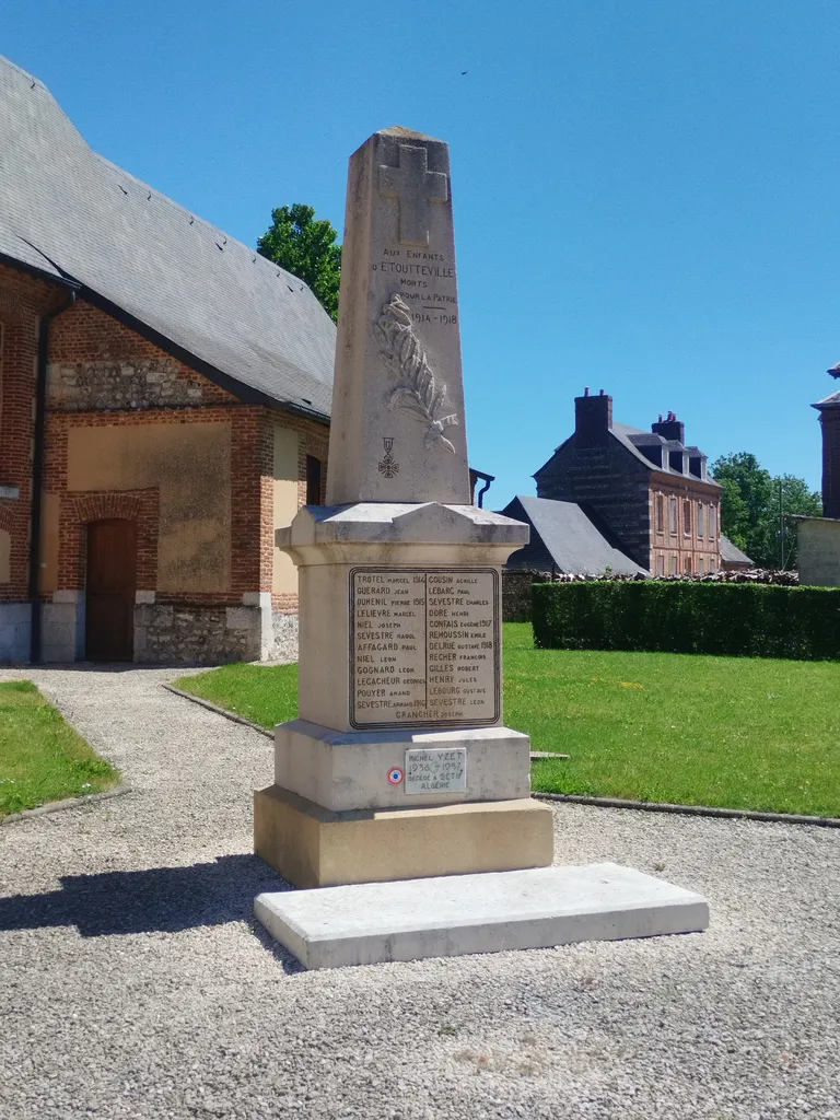 Monument aux Morts d'Étoutteville