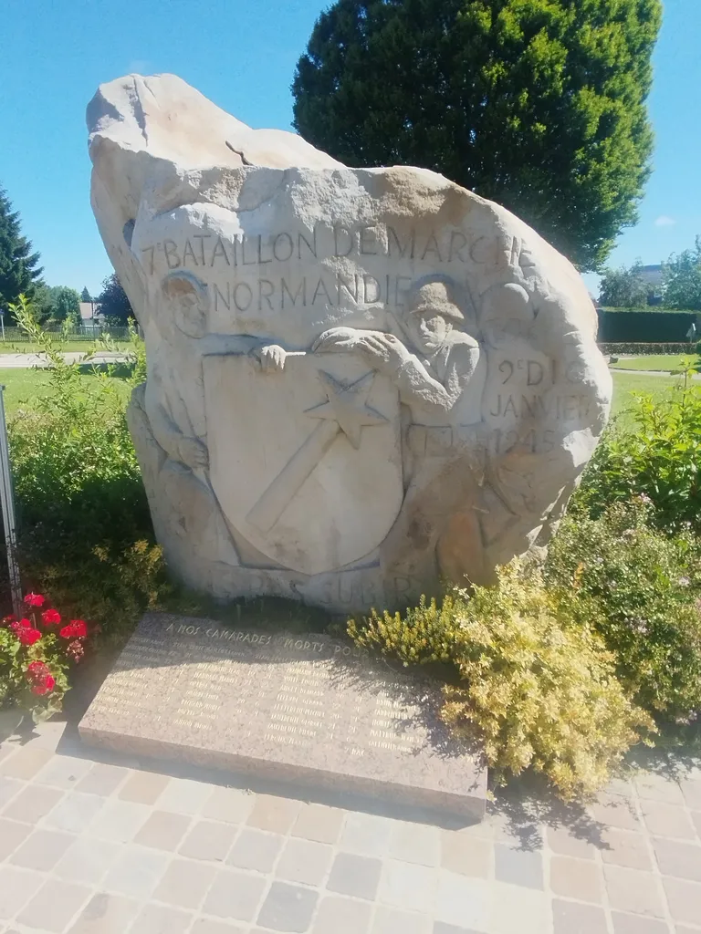 Mémorial du 7e Bataillon de marche de Normandie à Motteville