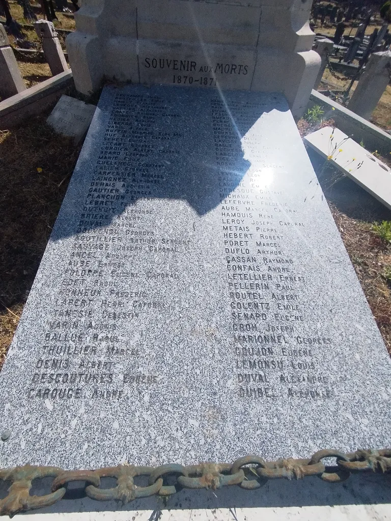 Monument aux Morts de Déville-lès-Rouen