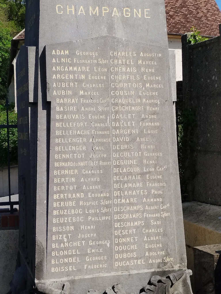 Monument aux Morts du cimetière de Montivilliers