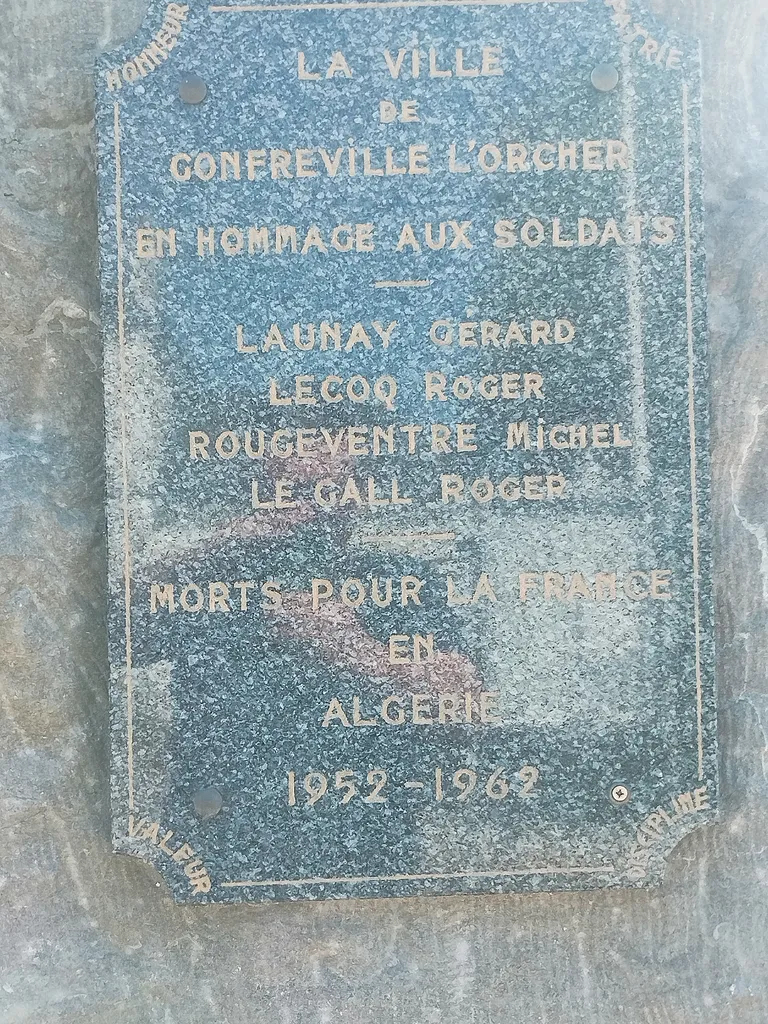 Monument aux Morts de Gonfreville-l'Orcher