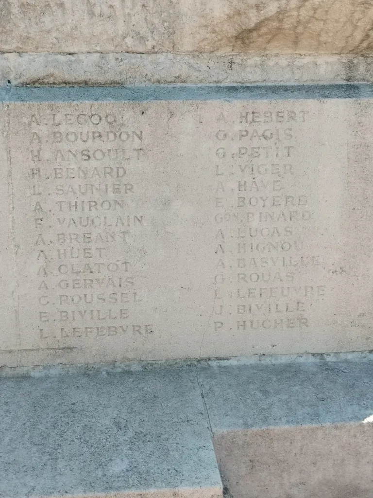 Monument aux Morts du Houlme