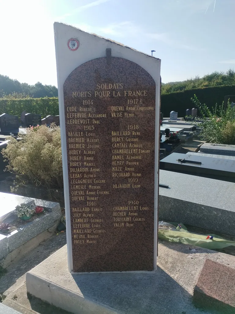 Mémorial du Souvenir et de la Reconnaissance à Fontaine-la-Mallet