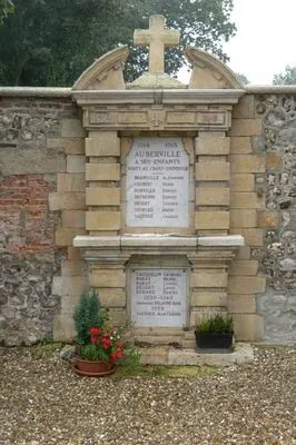 Monument aux morts d'Auberville-la-Manuel