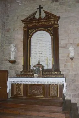 Autel commémoratif de l'église d'Ingouville