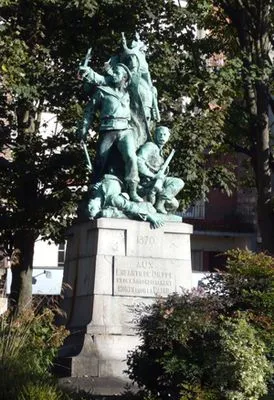 Monument 1870 de Dieppe