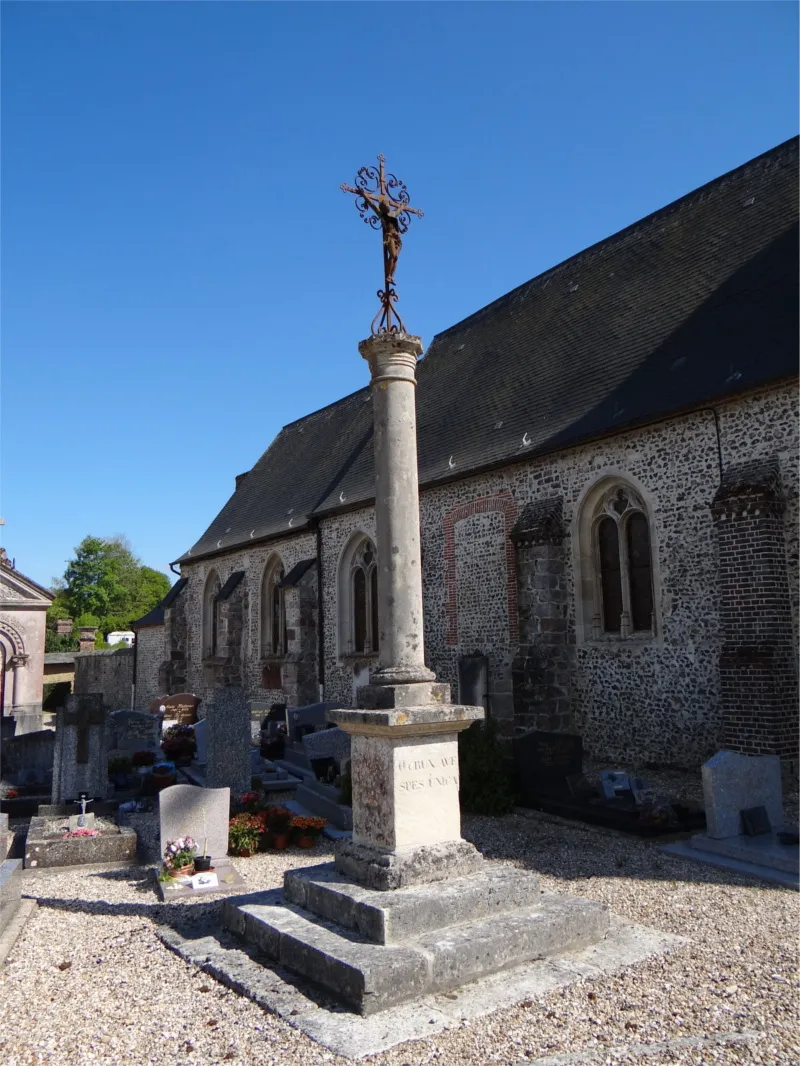 Calvaire de l'église de Cottévrard