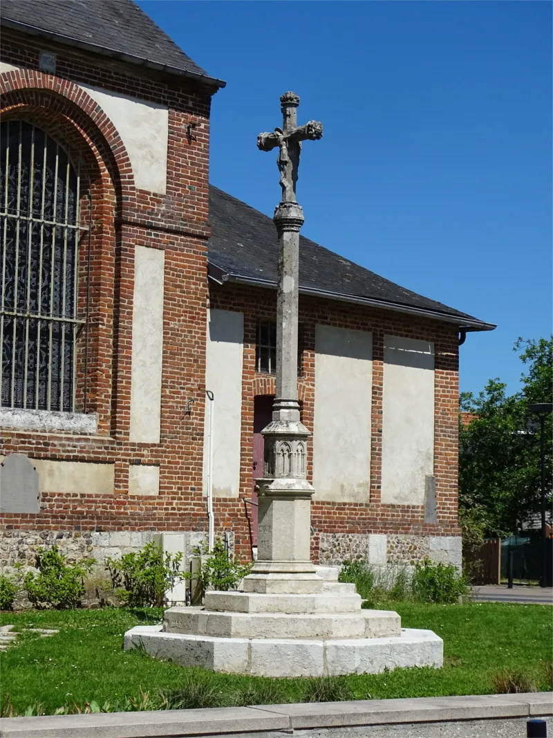 Calvaire de l'église de Préaux