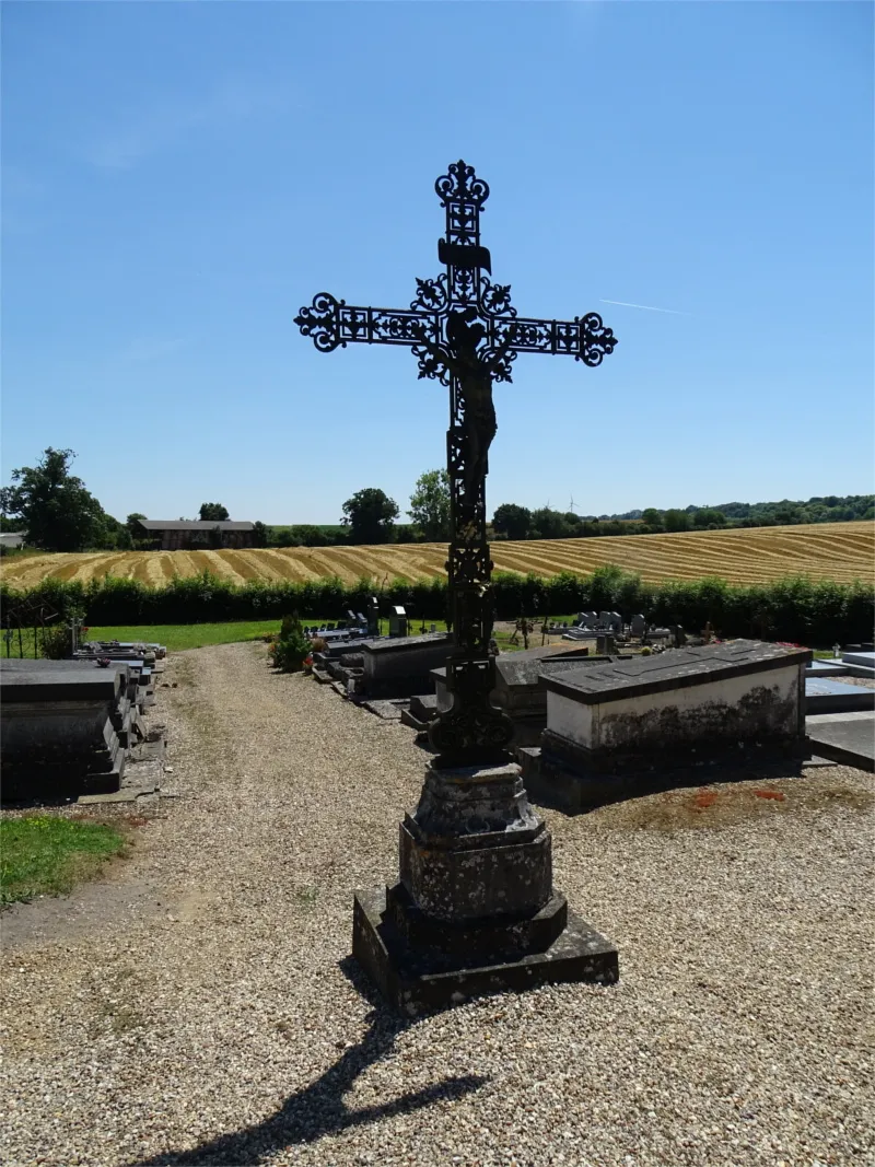 Calvaire du cimetière de Brémontier-Merval