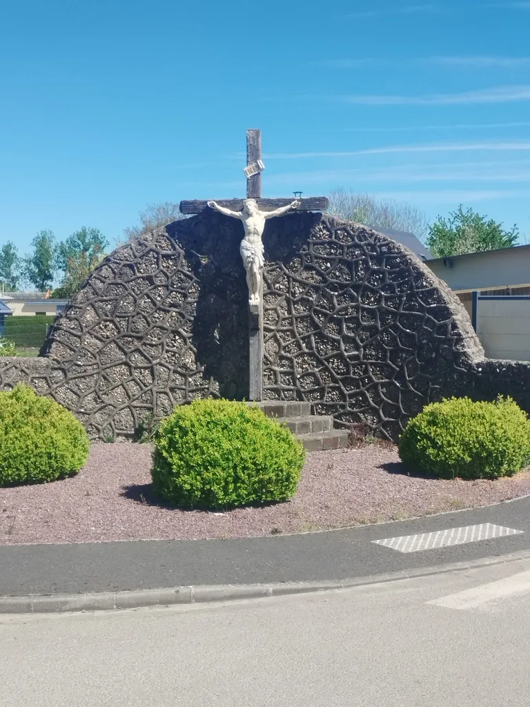 Calvaire de la Route des Essarts à Callengeville