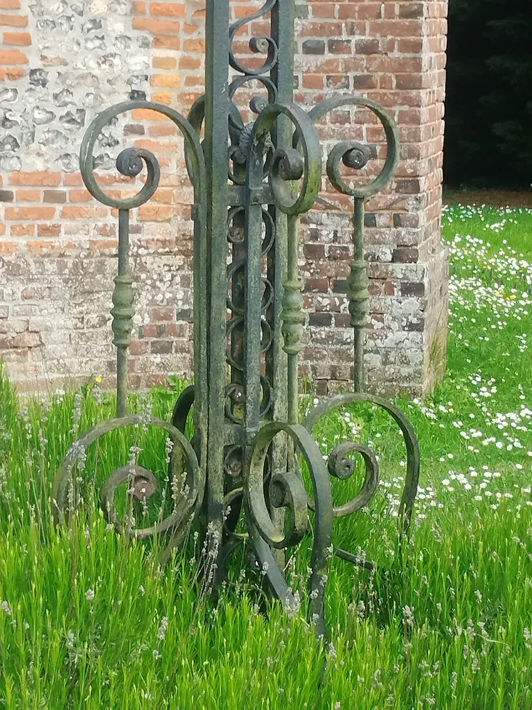 Calvaire de l'Église Saint-Martin à Saint-Martin-au-Bosc