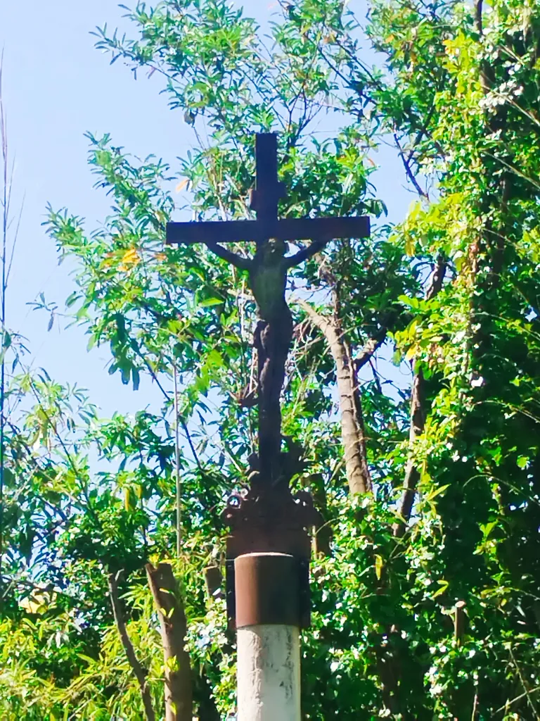 Calvaire de l'Église Saint-Denis au Hanouard