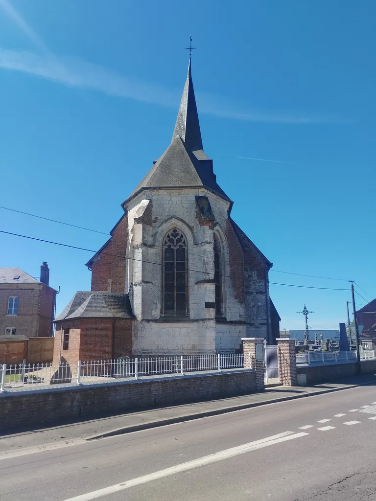 Église Saint-Laurent à Callengeville