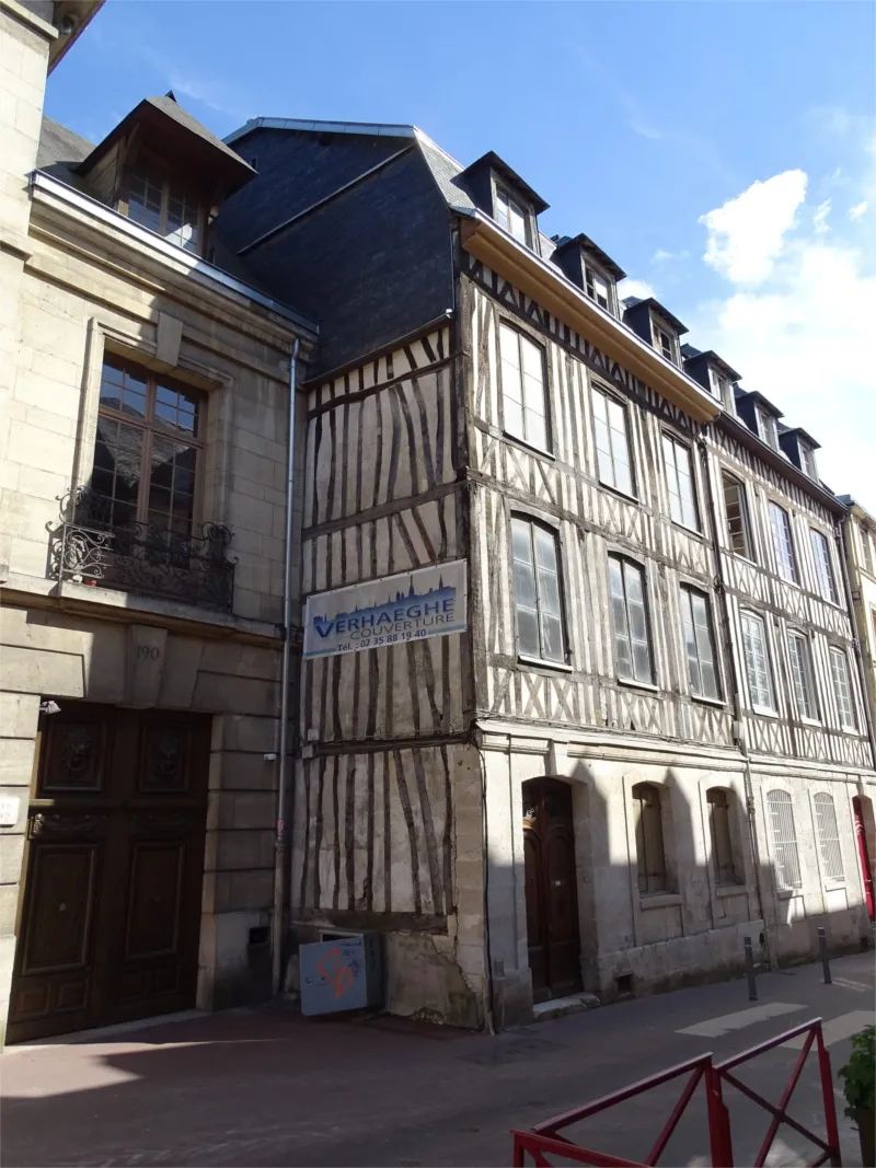 Immeuble 188 rue Beauvoisine à Rouen
