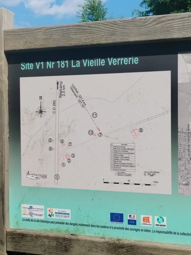 Base V1 N° 181 Les Sapins (vieille-verrerie) à Saint-Léger-aux-Bois