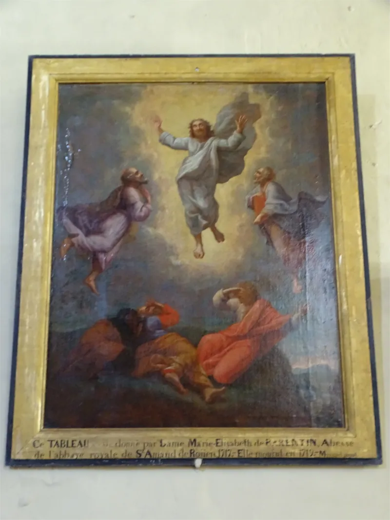 Tableau La Transfiguration dans l'Église Saint-Sauveur de Boos