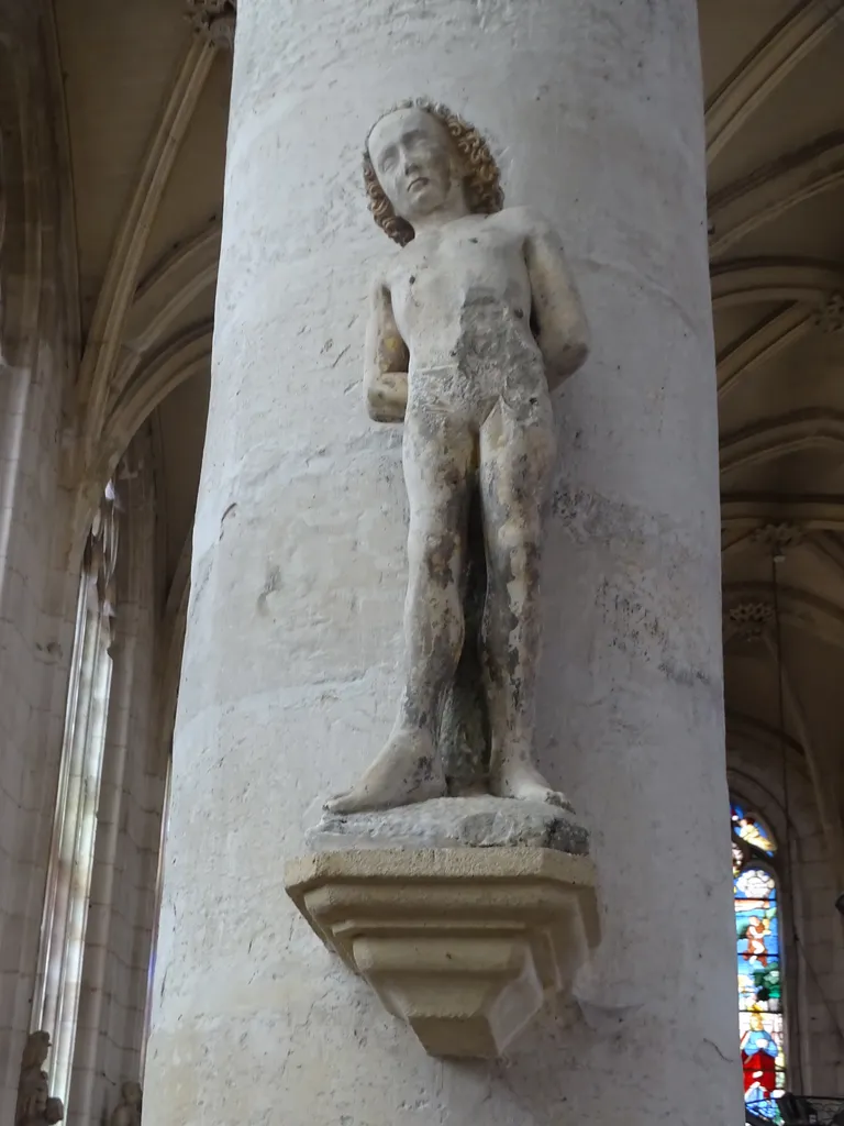 Statue : Saint-Sébastien dans l'Église de La Bouille