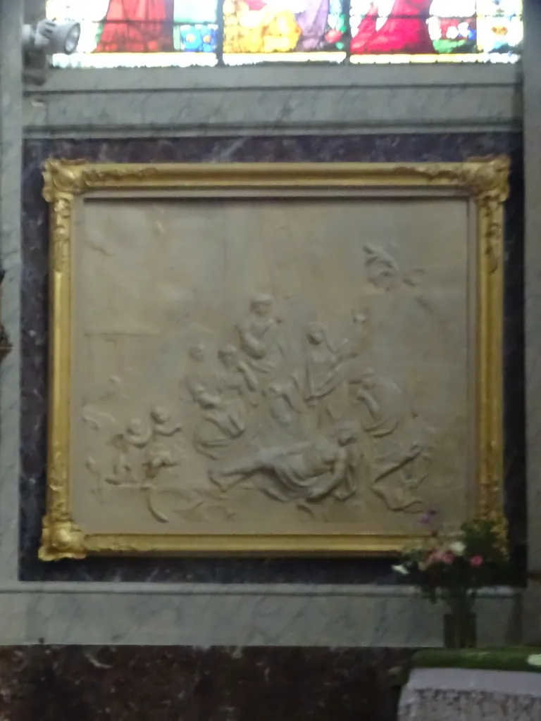 Bas-relief : La Déposition de croix dans l'Église Saint-Patrice de Rouen