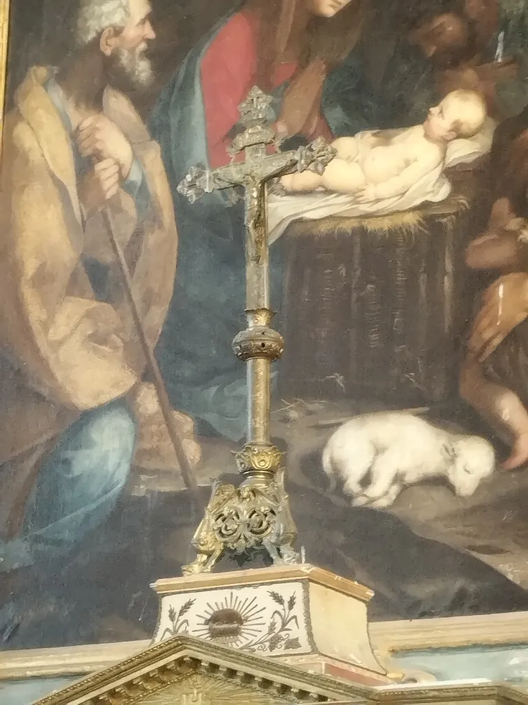 Tableau La Nativité dans l'Église Saint-Germain à Saint-Germain-sur-Eaulne